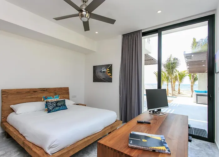 Villa Beachfront With Breakfast Included Puerto Morelos