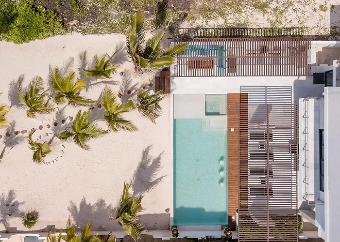 Villa Beachfront With Breakfast Included Puerto Morelos